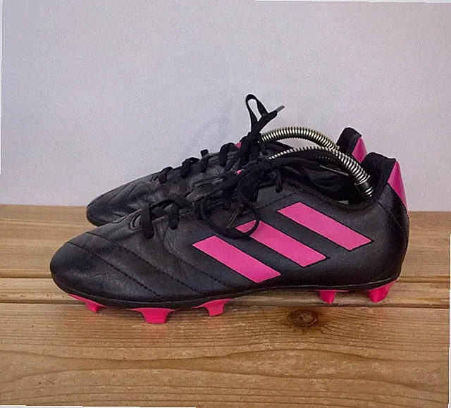 Adidas Goletto VIII FG Soccer Cleats – Black/Pink – Youth/Women’s Size 4.5
