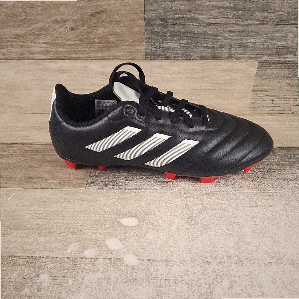 Adidas Goletto Viii FG Youth Kids Cleats Sz 5.5 Black Lace Up Soccer