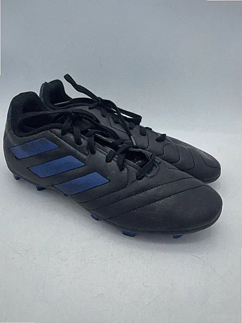 Adidas Goletto VIII Ground Soccer Cleats Youth Size 5.5 Black Lace Up Low Top