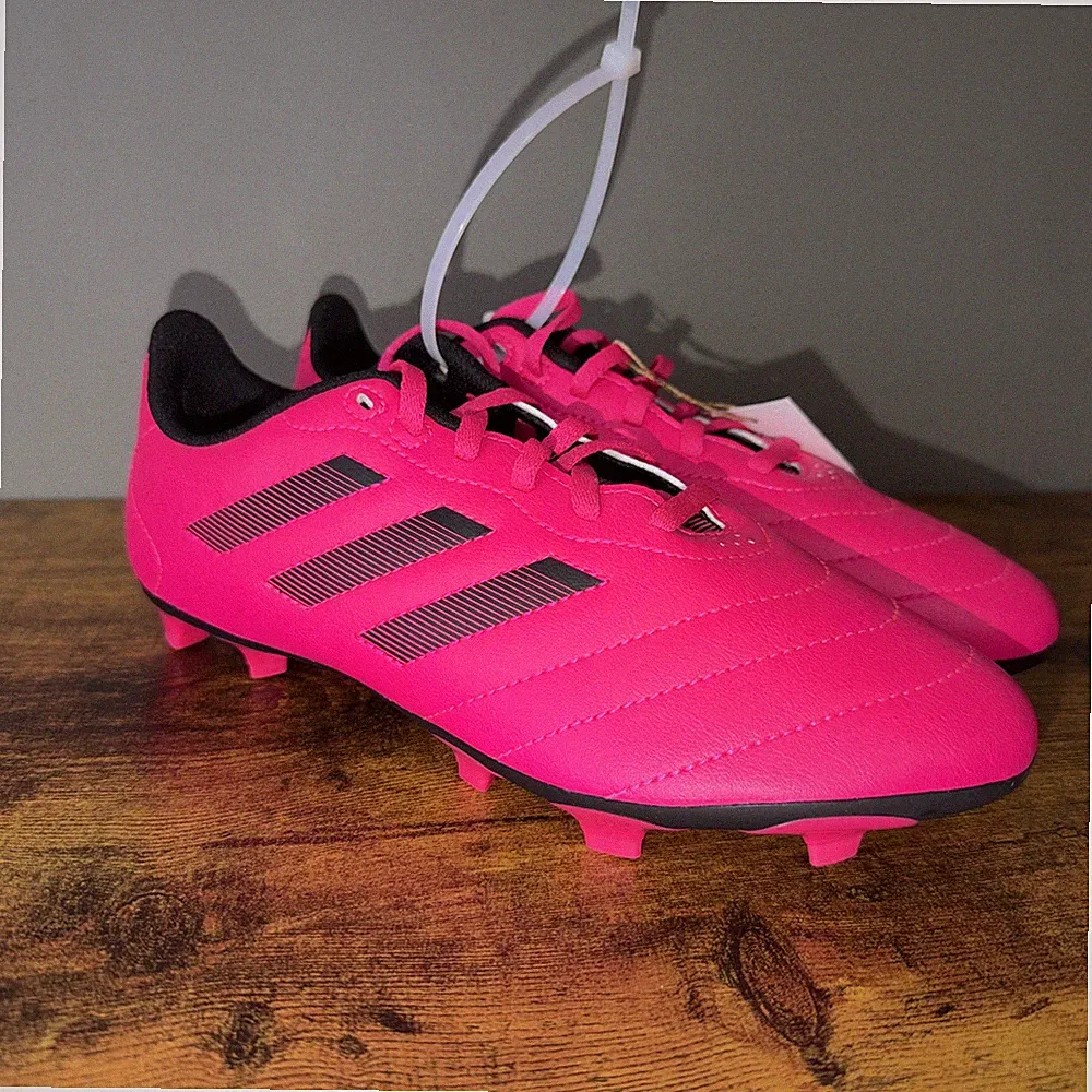 Adidas GW6163 Youth Girl's Sz 6 Pink Goletto VIII Firm Ground Soccer Cleats