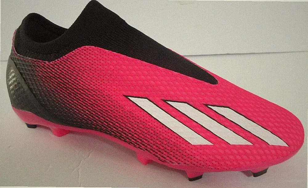 Adidas GZ5065 Unisex X Speedportal.3 LL Firm Ground Pink Soccer Cleats M7.5/W8.5