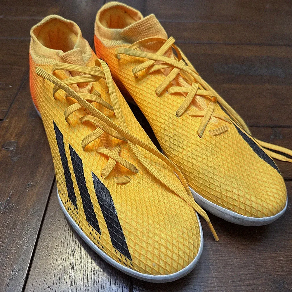 Adidas GZ5069 X Speedportal.3 Indoor Soccer Shoes Men 11 Orange Black