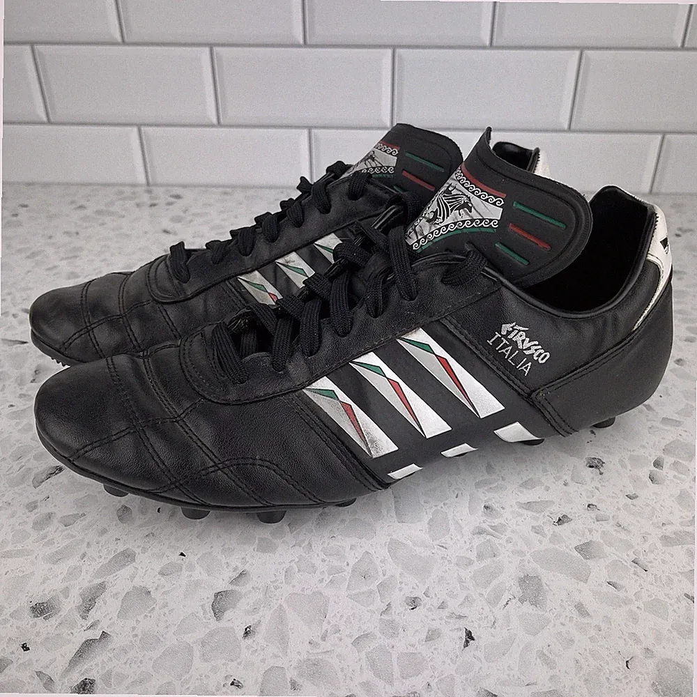 Adidas Italia Etrusco Vintage Football Soccer Cleats Mens Size 12.5 -471
