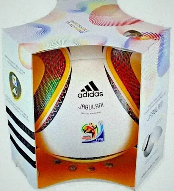 Adidas Jabulani Official Match Ball | FIFA World Cup 2010 | Soccer Ball Size 5