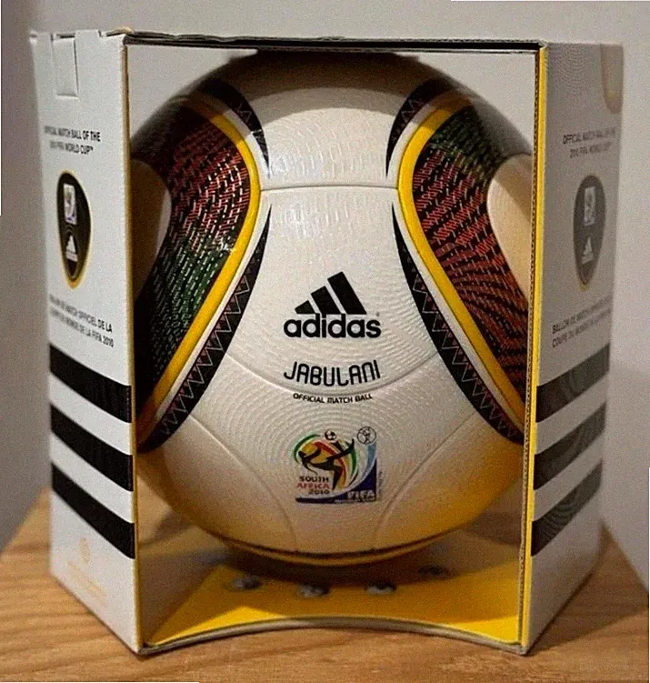 Adidas Jabulani Official Match Ball FIFA World Cup (2010) Soccer Ball Size 5