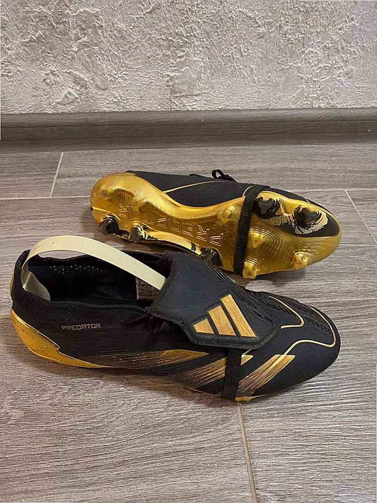 Adidas Jude Bellingham Predator Elite FG Gold Pack JI3380 Football Soccer Cleats