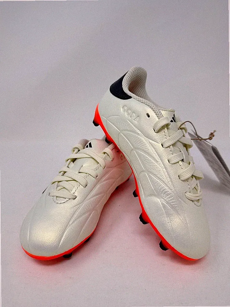adidas Junior Copa Pure 2 League FG Soccer Cleats - US10.5, Ivory, K1(B683T)