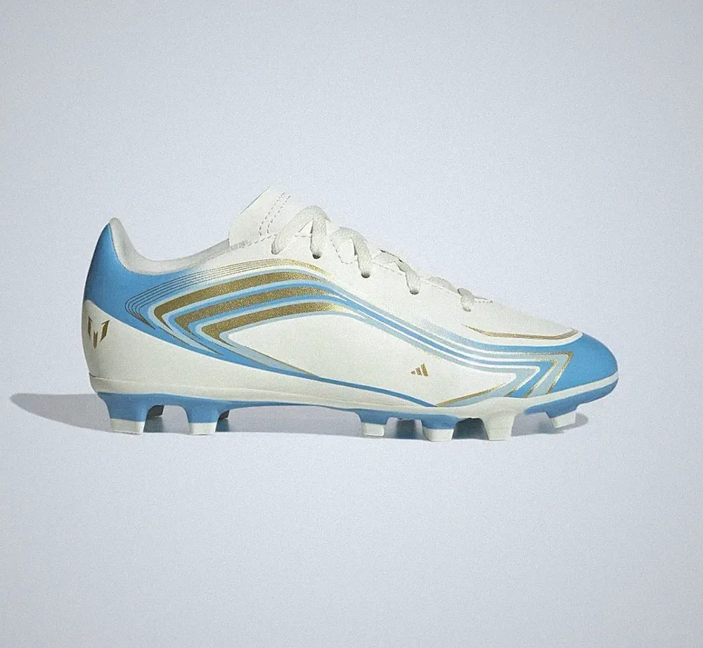 adidas Junior F50 Messi Club Firm/Multi Ground Soccer Cleats - Size 3