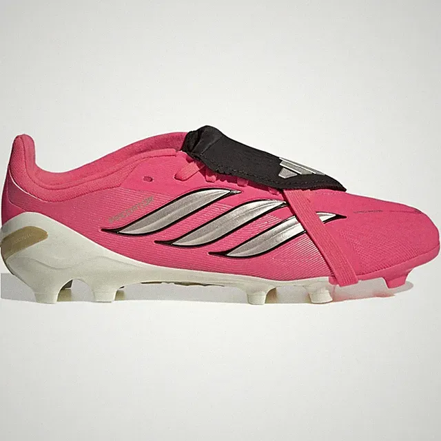 adidas Junior Predator Elite Fold-Over Tongue Firm Ground Soccer Cleats - Road