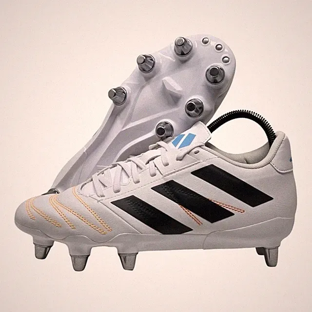Adidas Kakari Elite SG Men's Size 10 Soft Ground White Rugby Cleats JP8800 New