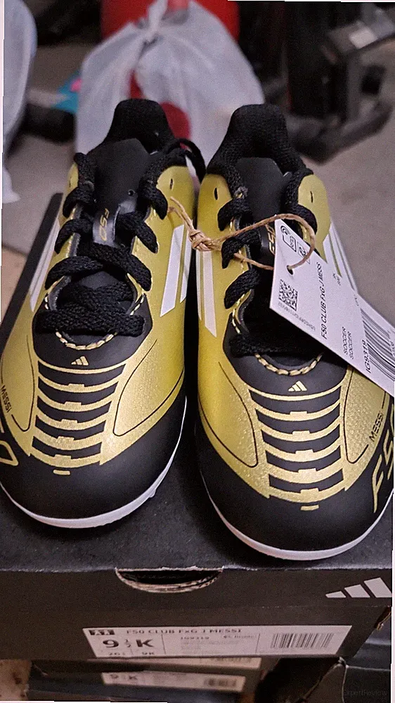 ADIDAS Kids' F50 Club Messi FxG Soccer Cleats Size 8.5k