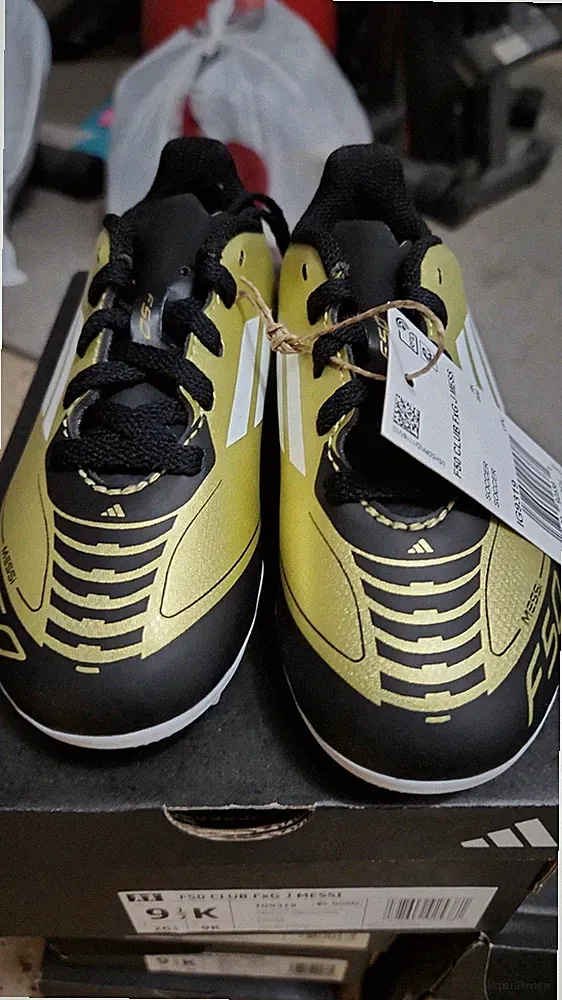 ADIDAS Kids' F50 Club Messi FxG Soccer Cleats Size 9.5k