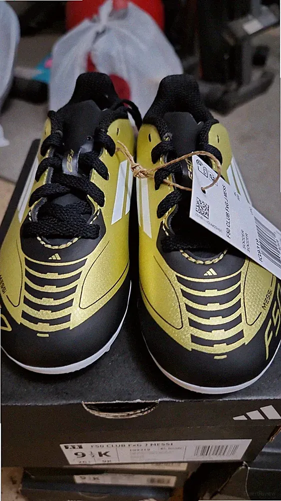 ADIDAS Kids' F50 Club Messi FxG Soccer Cleats Size 9k