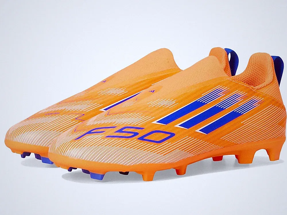 adidas Kids F50 League Laceless Firm Ground Cleats (Little Kid/Big Kid)