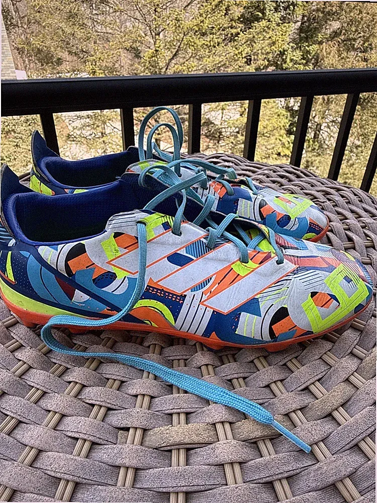 Adidas Kids Game Mode Firm Ground FG Soccer Cleats GV6861 US 13.5 UK 13 FR 31.5