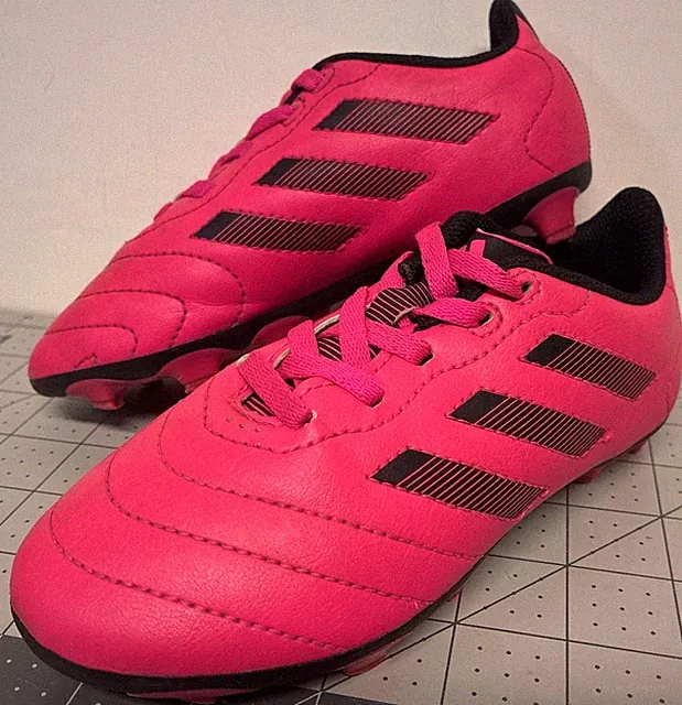 Adidas Kids Golette VIII FG J Pink Soccer Cleats VG AGW6163 US Size: 12, UK 11.5
