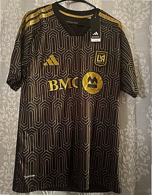 adidas LAFC Home 2026 Jersey Son #7 Black/Gold