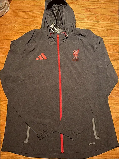 Adidas Liverpool Tiro 25 Competition Vis Tech Travel Jacket Size XL | JZ5556