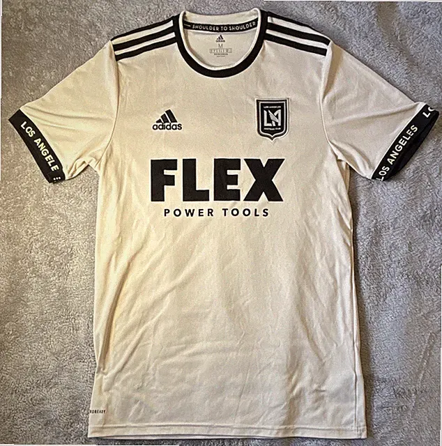 adidas Los Angeles Football Club MLS Soccer Jersey Men’s M White/Black