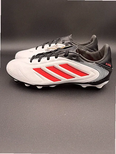 Adidas Men COPA Pure 3 League FG Cleats White Football Soccer Boots Spike ID9049