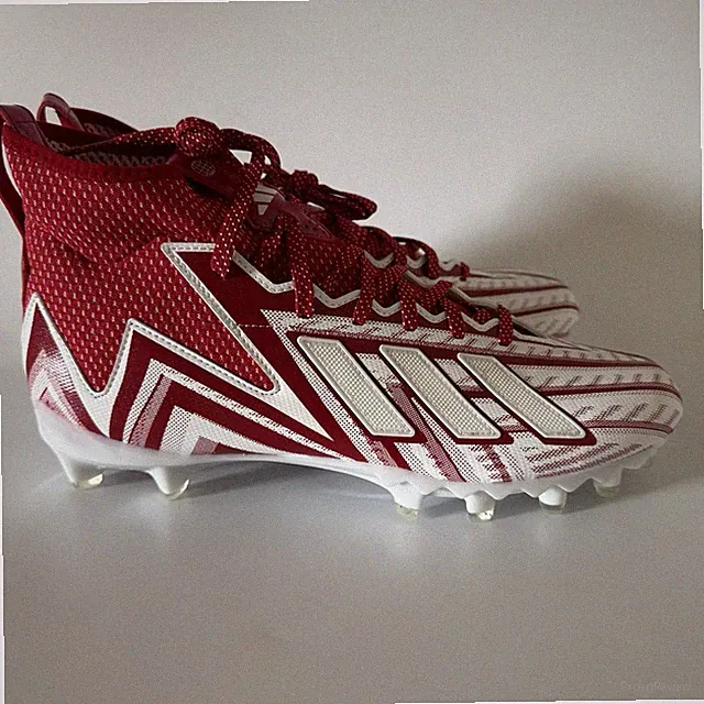 adidas Men’s 10.5 Freak 23 Inline Football Cleats White Power Red GW1740 NEW