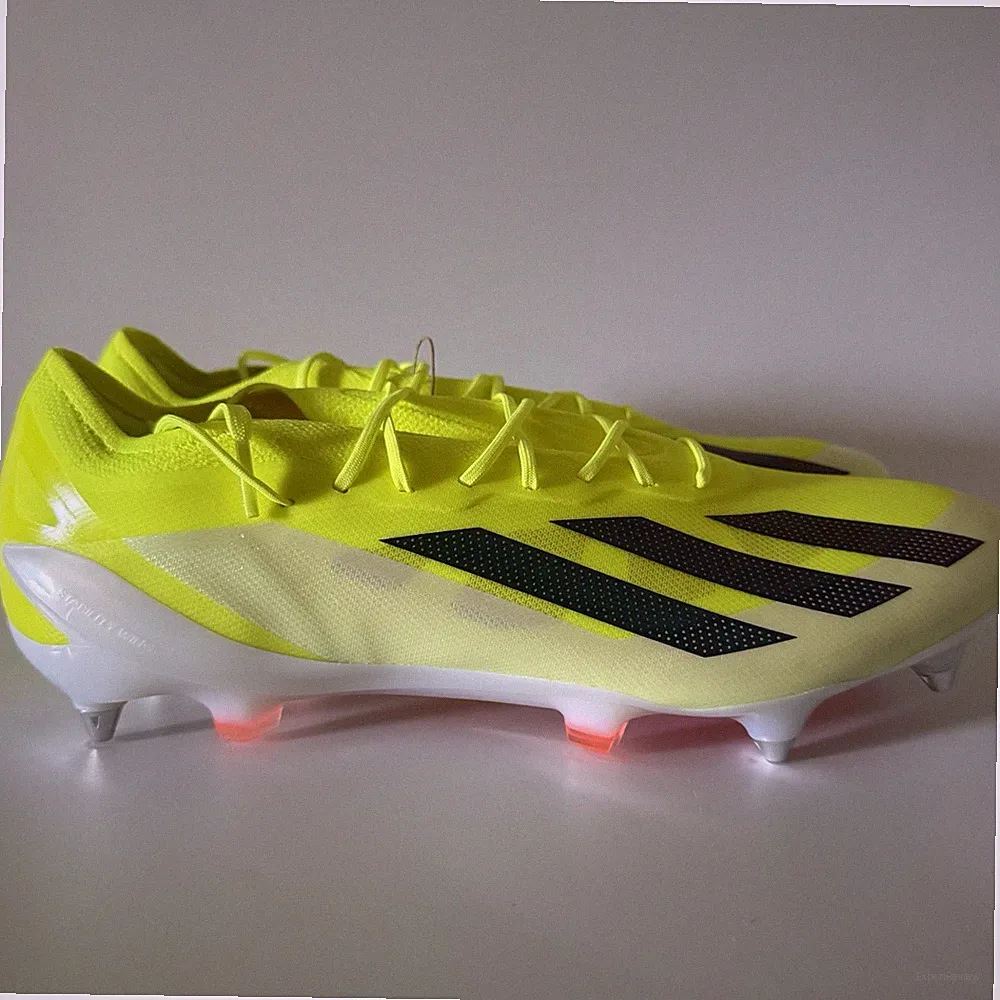 adidas Men’s 13.5 X CRAZYFAST ELITE SOFT GROUND BOOTS/CLEATS Solar Yellow IF0665