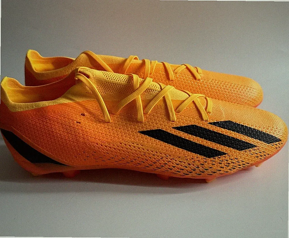 adidas Men’s 13 X SPEEDPORTAL.2 FIRM GROUND SOCCER CLEATS Solar Gold GV9562 NEW