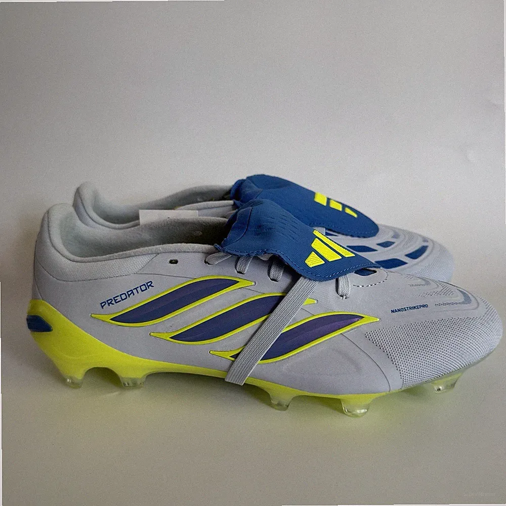 adidas Men’s 9 PREDATOR PRO Fold-Over Tongue Firm Ground Soccer Cleats JS0951