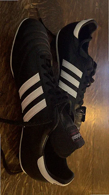 adidas Men's Copa Mundial Soccer Cleats Black/White Size 14