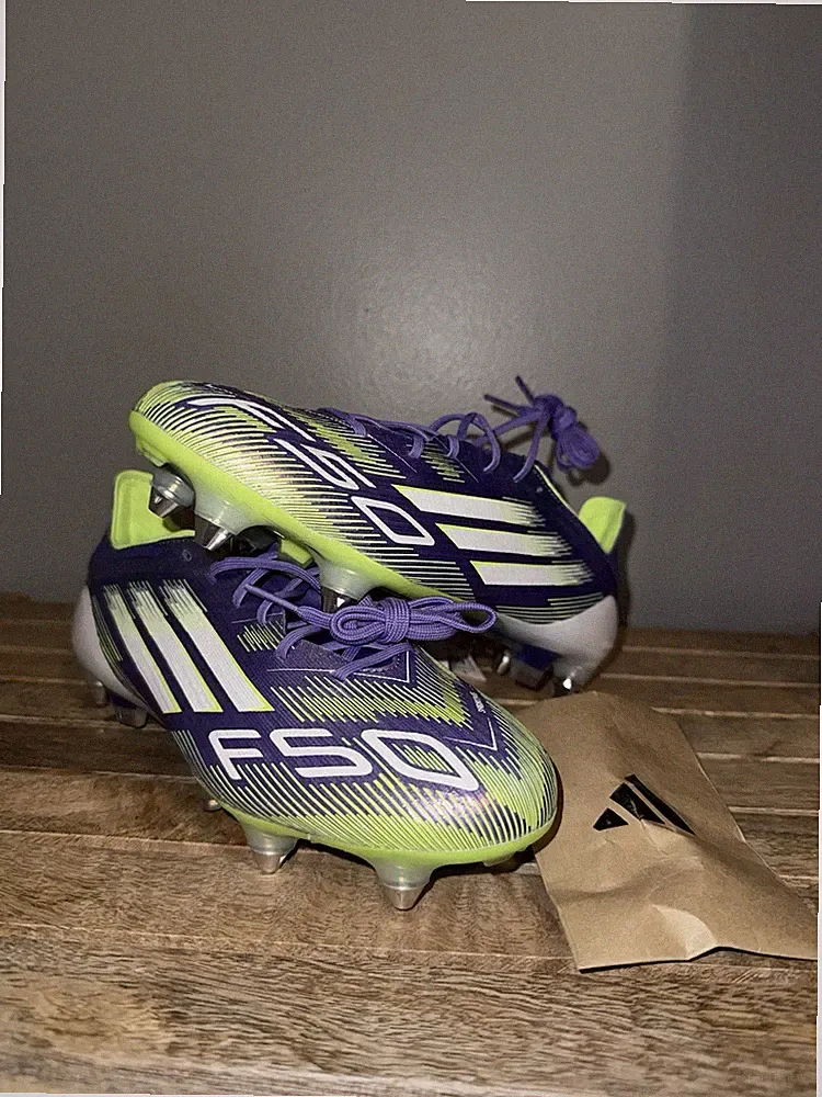 Adidas Men's F50 Elite Soft Ground Soccer Cleats JH7633 - Size 5.5M/6.5W NEW