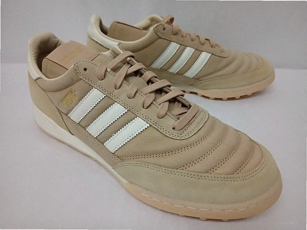 Adidas Men's Mundial Team RS Casual Soccer Shoes IE9028 Magic Beige White Sz 7