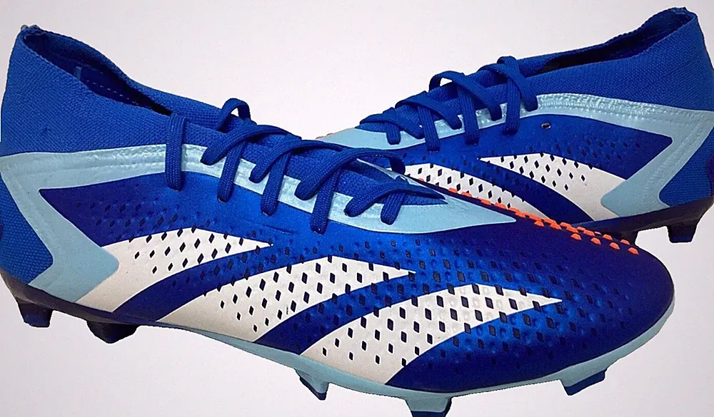 Adidas Men's Predator Accuracy.2 FG Lace Up Soccer Cleats Blue Size:11 118L