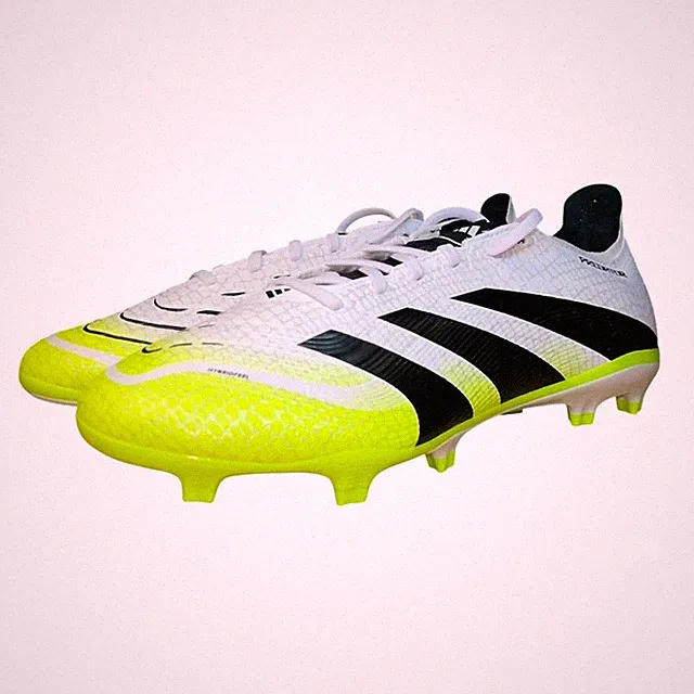 Adidas Men's Predator League Fg/mg Soccer Cleat Shoes White/black