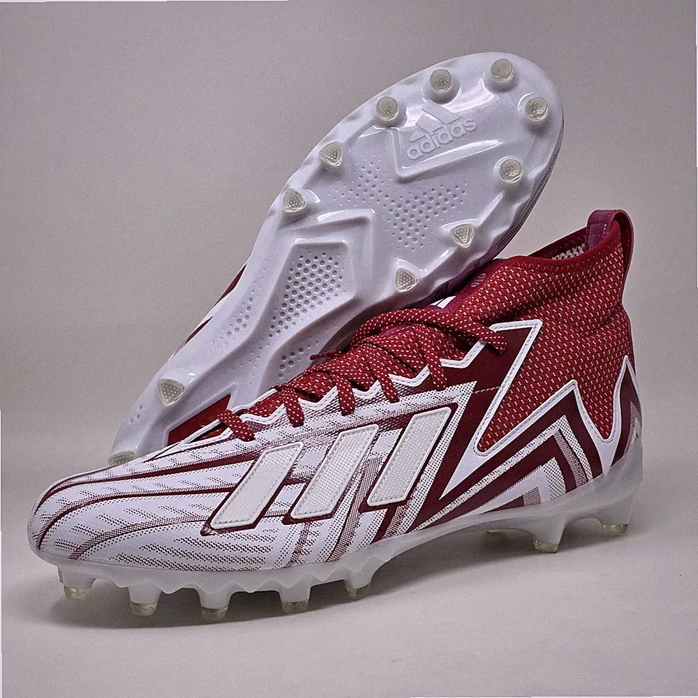 adidas Men’s Size 16 Freak 23 Inline Football Cleats White Power Red GW1740 NEW