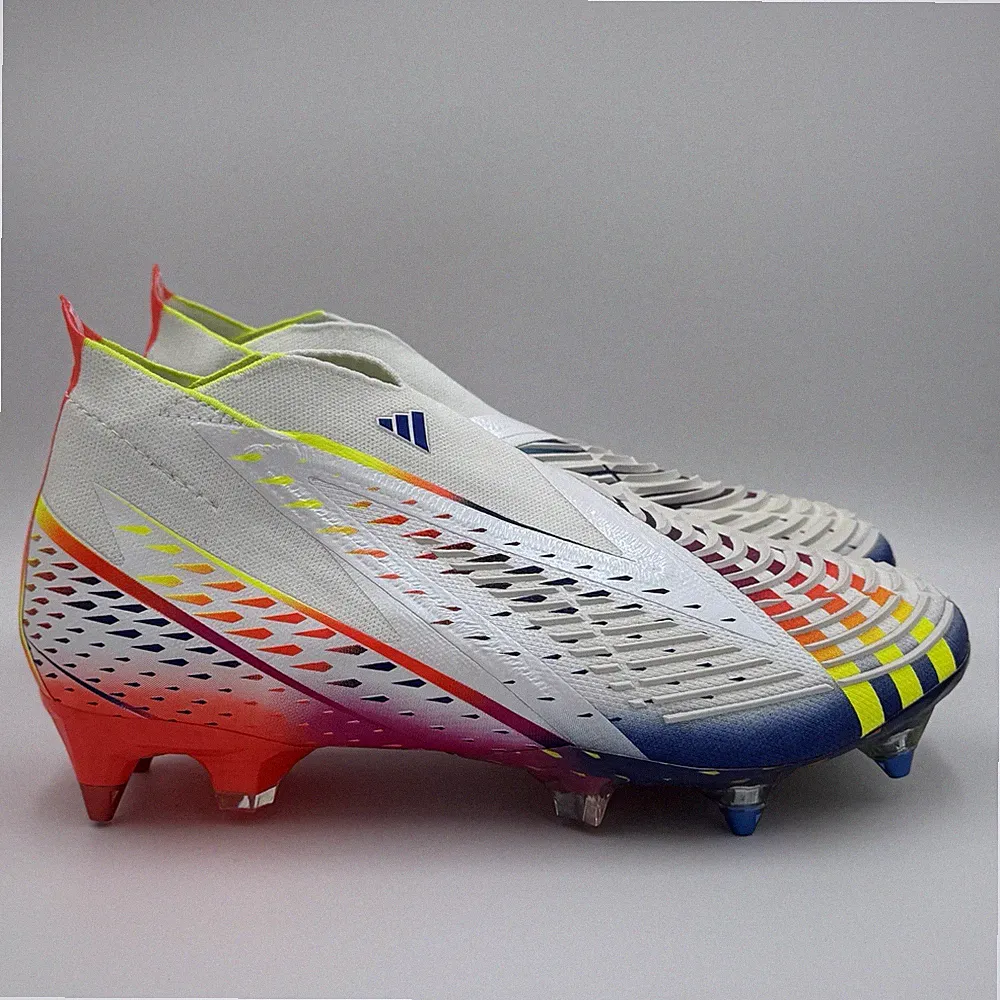 Adidas Men’s Size 9 Predator Edge+ Soft Ground Soccer Cleats GW1035 Rare