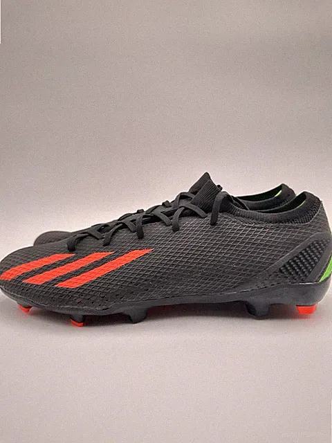 Adidas Men’s Speedportal.3 FG Soccer Cleats Size 13 Black Red | GW8453