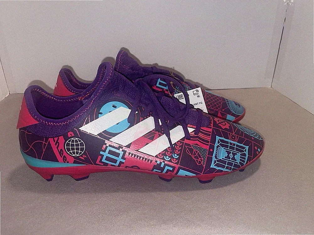 Adidas Men's Sz 11.5 Womens 12.5 Gamemode Knit FG World Cup Soccer Cleats GV6865