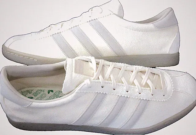 Adidas Men's Tobacco Gruen Cream Bliss White Suede Sneakers Size 9 NIB GX6940