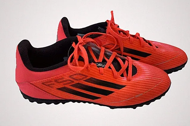 Adidas Men's Women’s F50 League TF Turf Soccer Cleats Flame Men’s 7 Women’s 8