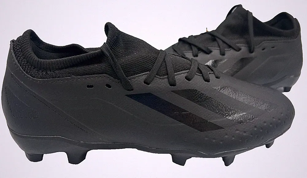 Adidas Men's X Crazyfast.3 FG Lace Up Soccer Cleats Core Black Size:6.5 152F