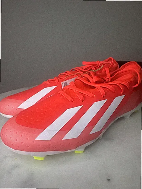 Adidas Men's X Crazyfast Elite FG Soccer Cleats Size 10 Red Orange IG0593