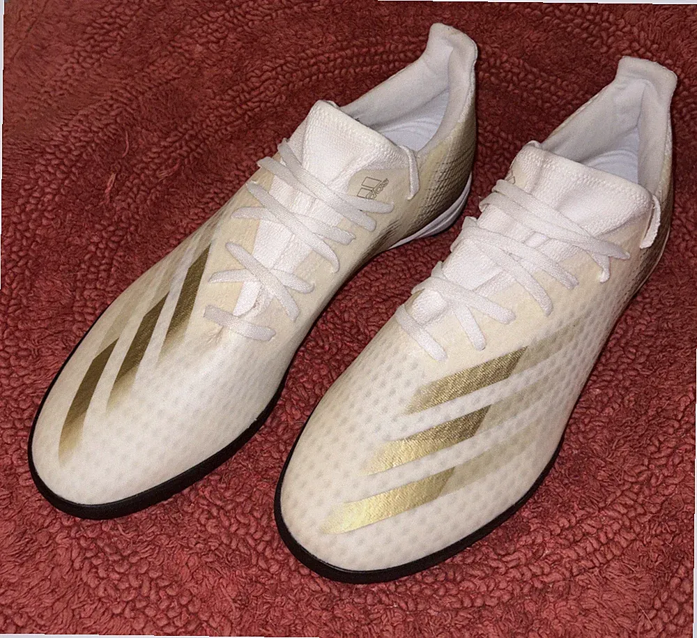 Adidas Men’s X Ghosted.3 Lightweight Turf Soccer Cleats Shoes Size 13 M, EG8199