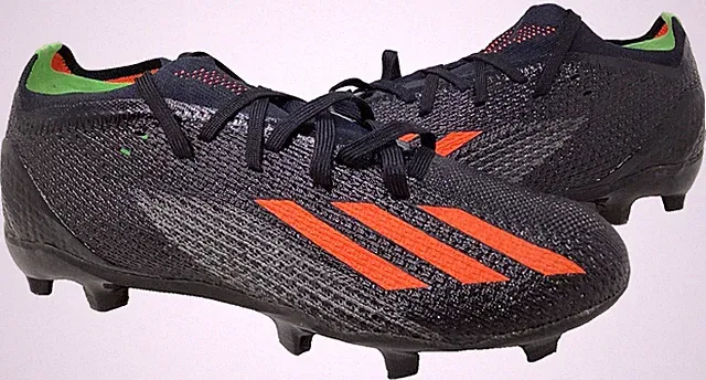 Adidas Men's X SpeedPortal.2 FG Low Lace Up Soccer Cleats Black Size:5 100H