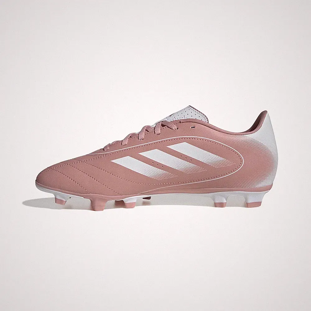 Adidas Mens 10/Womens 11 Goletto IX Firm Ground Soccer Cleats Unisex Mauve/White