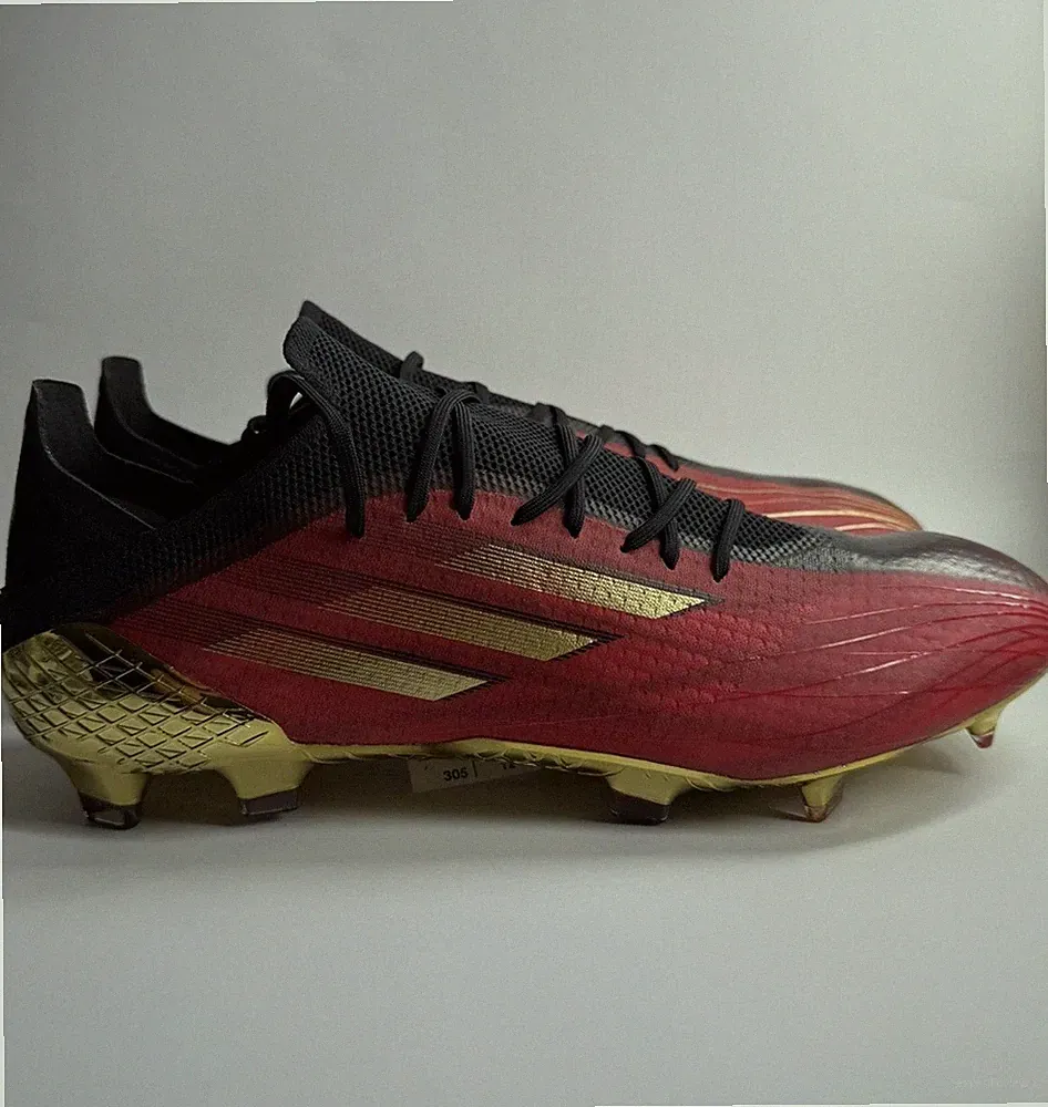 adidas Mens 12.5 X SPEEDFLOW.1 FG Soccer Cleats Vivid Red/Core Black/Gold GY4986