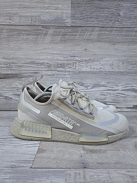 Adidas Mens NMD R1 Spectoo Bliss Silver Metallic 2021 Athletic Shoes Size 9