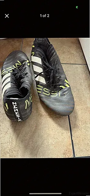 Adidas Mesi Soccer Cleats Size 7.5 Men’s Black