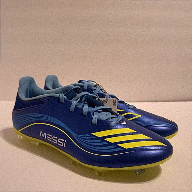 Adidas Messi League FG Firm Ground Soccer Cleats Blue New Men’s Sizes JP7447