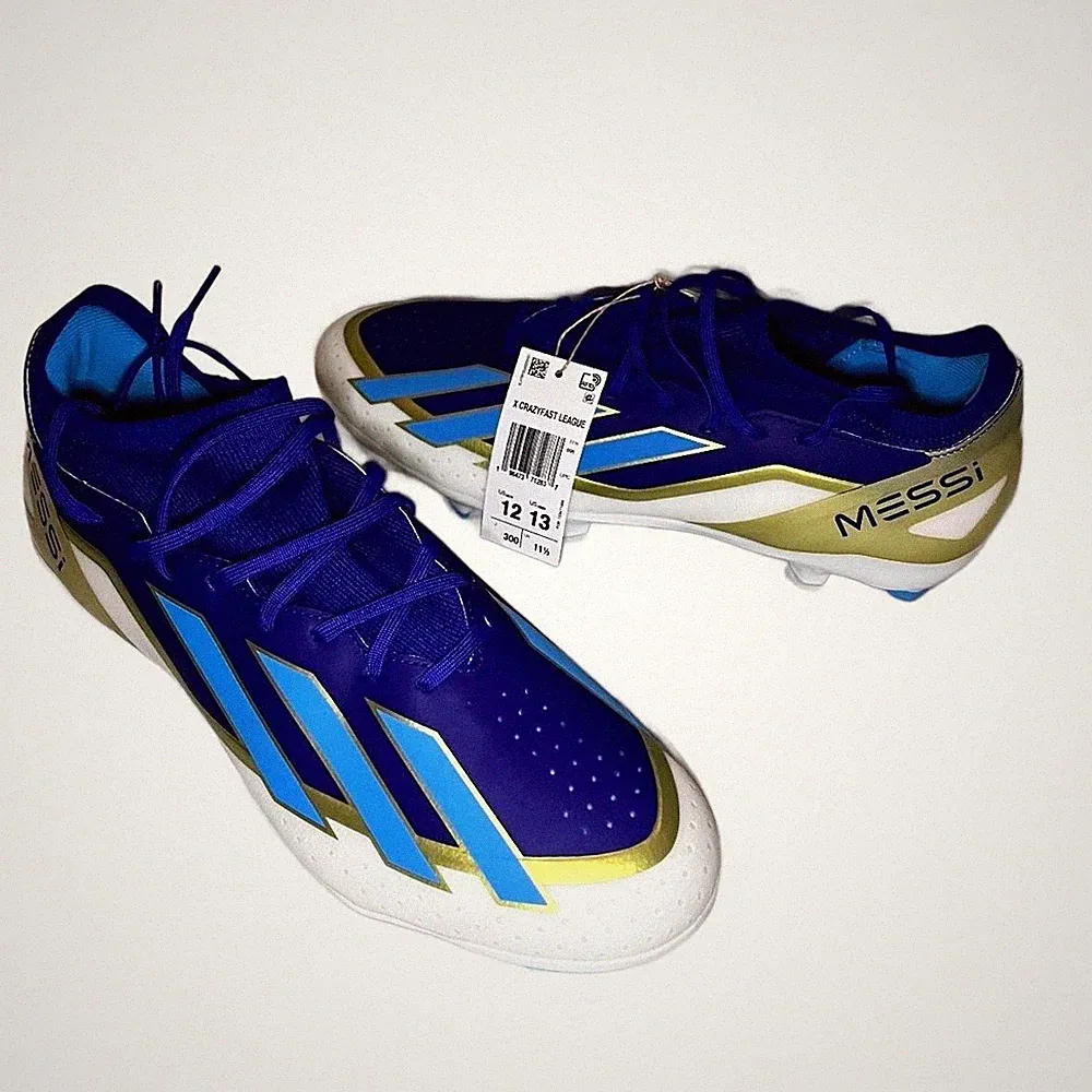adidas Messi X Crazyfast League FG Soccer Cleats Men’s 12 NWT