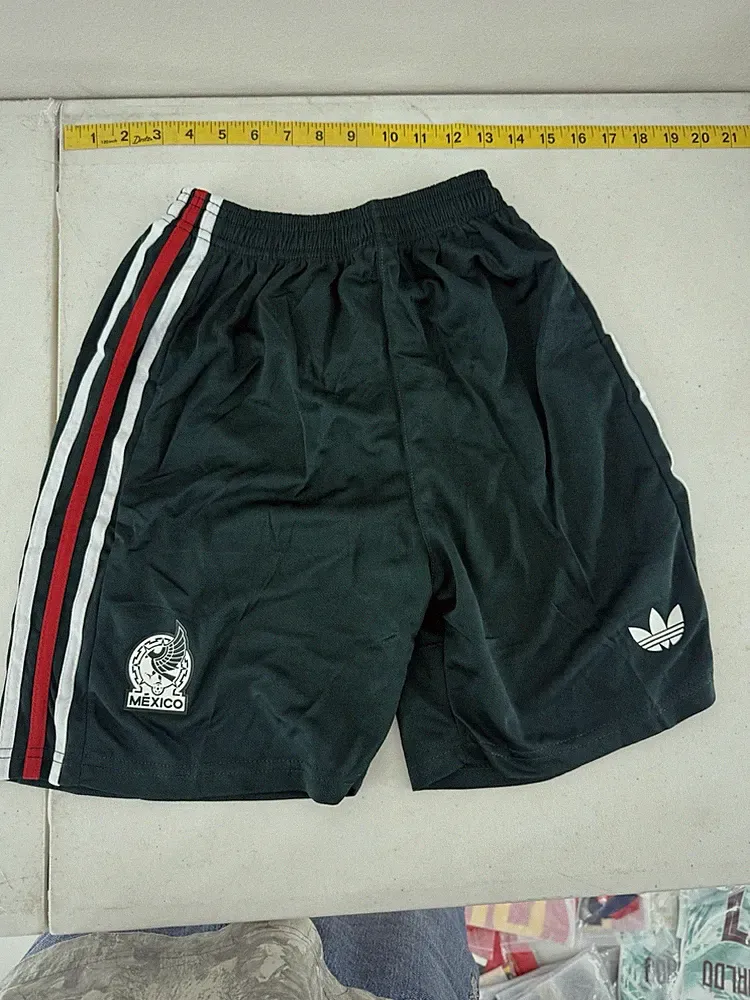 adidas Mexico National Team Men’s Soccer Shorts Green White Red Colors